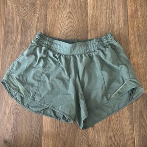 Green Lululemon Shorts